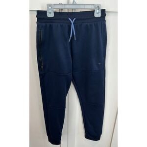 Athletic Works Boys Activewear Jogger Sweatpants Navy Blue Size L (10-12)‎
